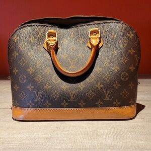 Louis Vuitton Brown Monogram Satchel